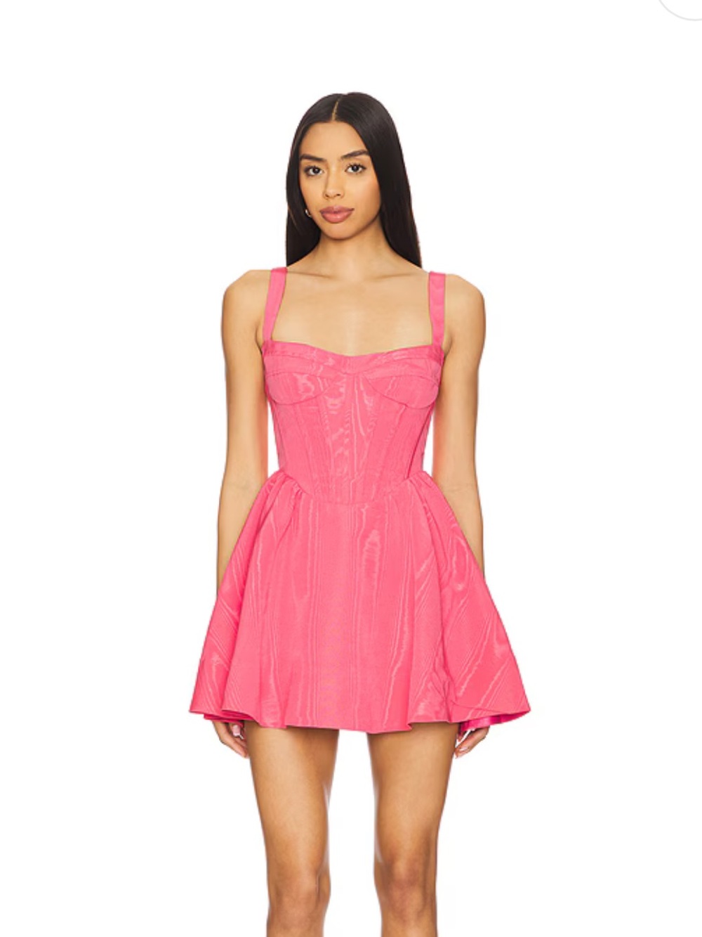 Bardot Nisa Corset Mini Dress in Bubblegum
